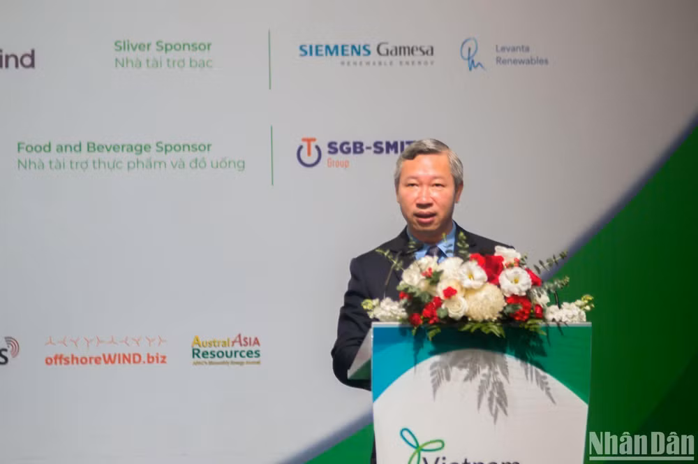 Phó Cục trưởng Cục Điện lực và Năng lượng tái tạo, Bộ Công thương Phạm Nguyên Hùng. (Ảnh: TRUNG HƯNG)