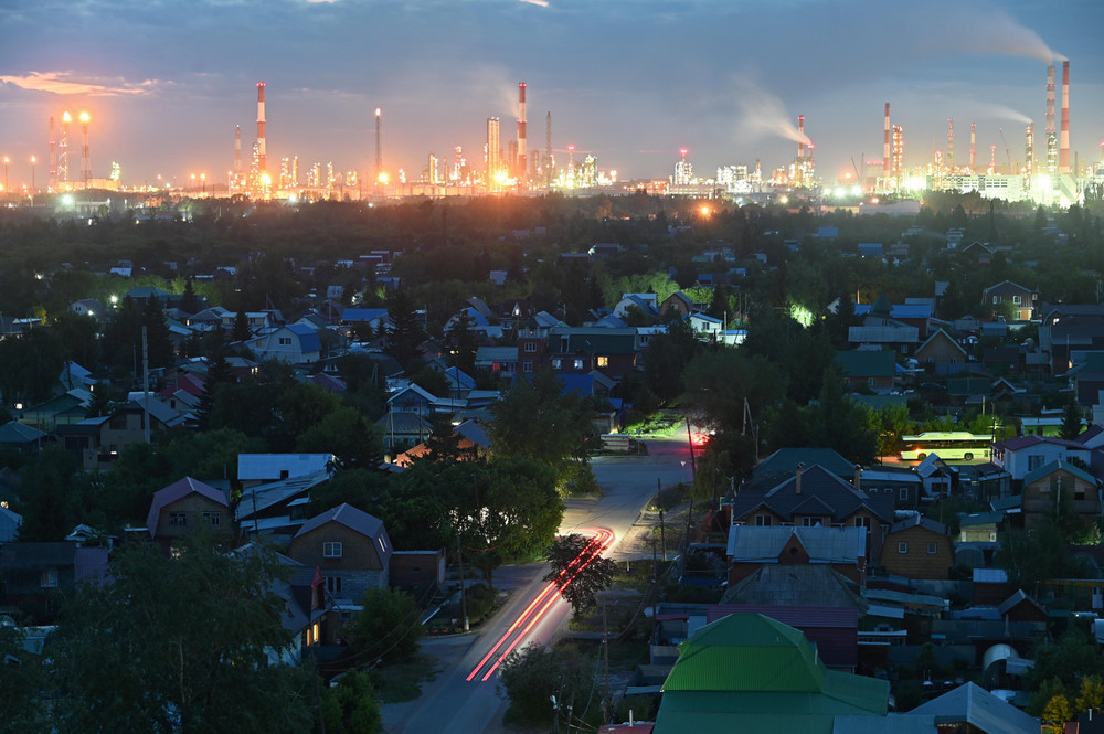 Một cơ sở lọc dầu của Nga ở Omsk. (Ảnh minh họa: Reuters)