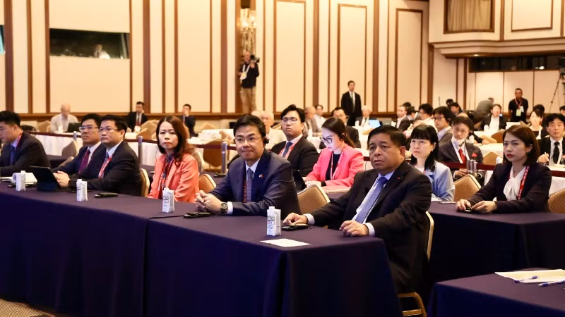 Phó Thủ tướng Nguyễn Chí Dũng dự Hội nghị Tương lai châu Á lần thứ 30. (Ảnh: Cổng thông tin điện tử Chính phủ)