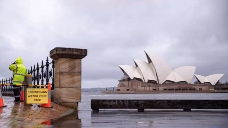 Nhà hát Opera Sydney tại thành phố Sydney, bang New South Wales. (Ảnh minh họa: Xinhua) 