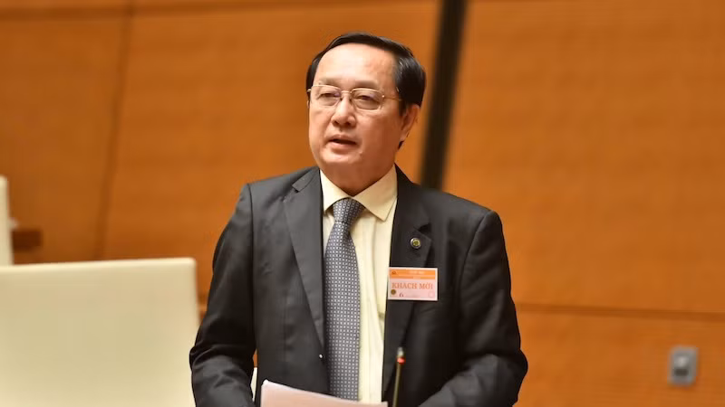 Bộ trưởng Khoa học và Công nghệ Huỳnh Thành Đạt. Ảnh: Đăng Khoa