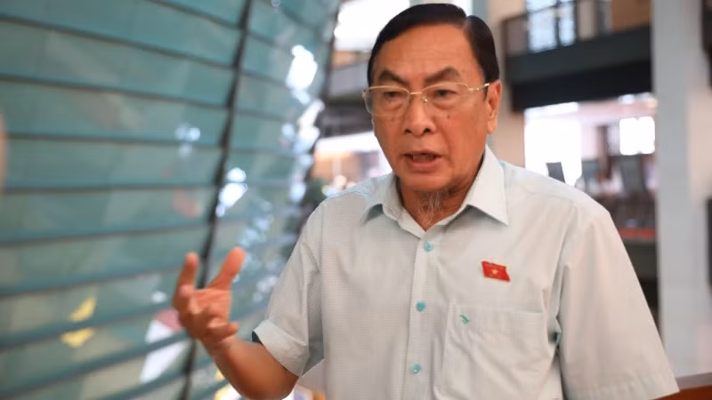 Đại biểu Phạm Văn Hòa (Đồng Tháp). (Ảnh: TRUNG HƯNG)