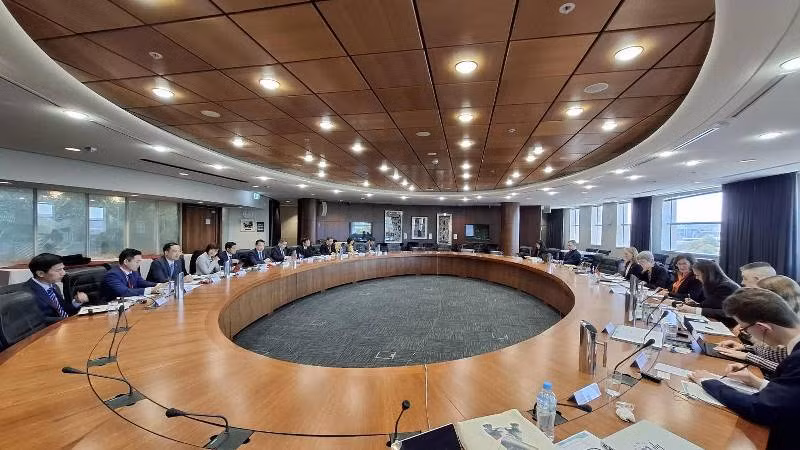 Quang cảnh phiên đối thoại. 