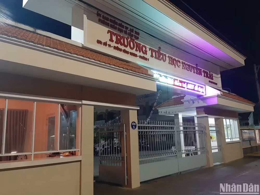 Trường Tiểu học Nguyễn Trãi.