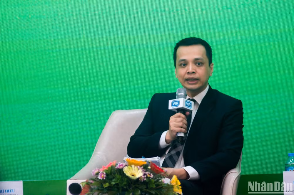 Ông Nguyễn Chí Hiếu, Giám đốc Tư vấn các chương trình ESG của Công ty KPMG Việt Nam và Campuchia. (Ảnh: TRUNG HƯNG)