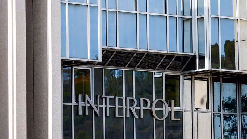 Trụ sở của Tổ chức Cảnh sát hình sự quốc tế (Interpol) tại Lyon, Pháp. (Ảnh minh họa: Reuters) 