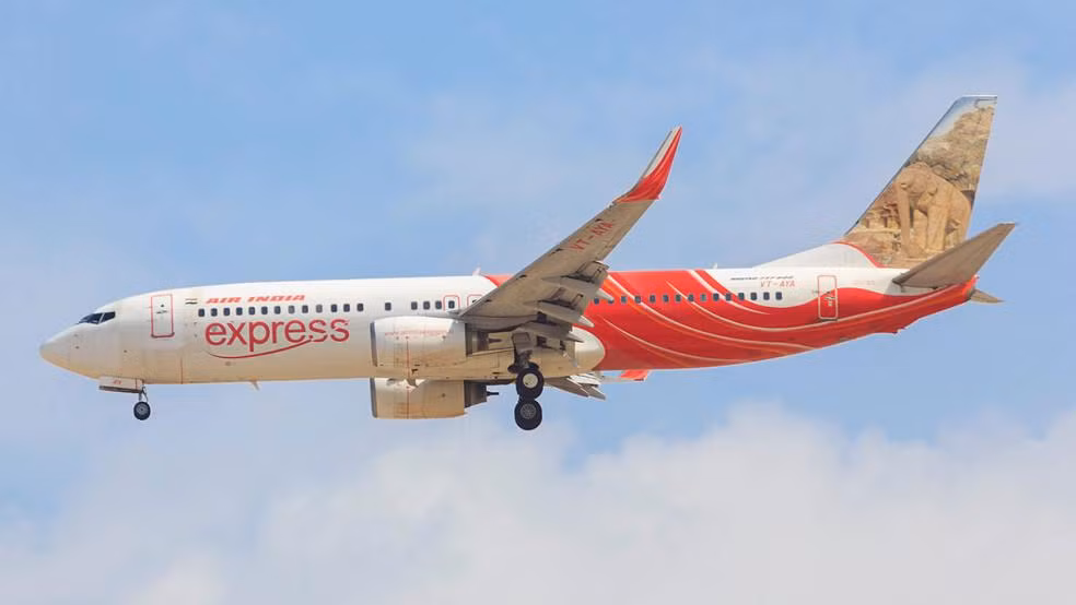 Một máy bay của hãng hàng không Air India Express . (Ảnh minh họa: Skytraxratings)