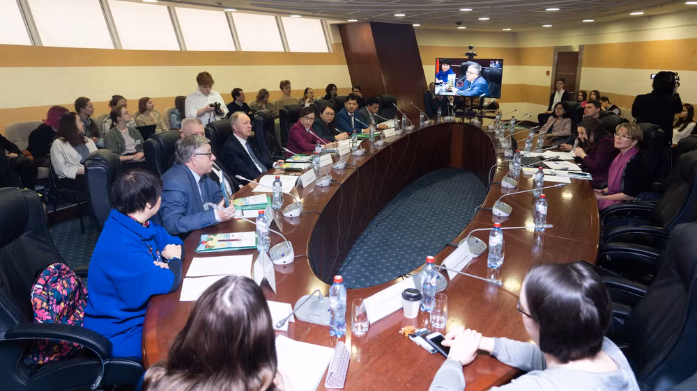 Cuộc thi thu hút sự quan tâm của nhiều chuyên gia Nga. (Ảnh: THANH THỂ)