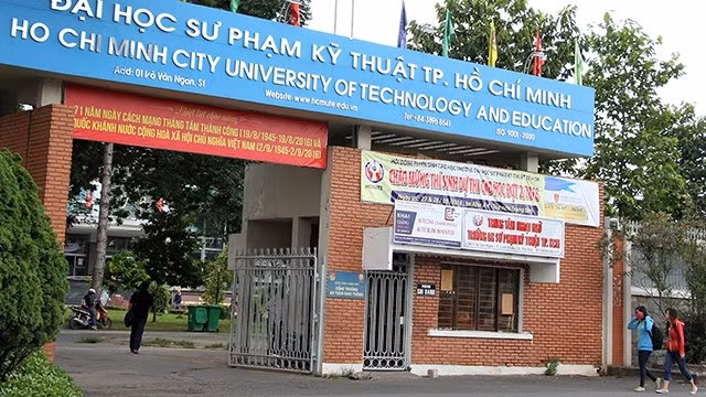 Trường đại học Sư phạm kỹ thuật Thành phố Hồ Chí Minh. (Ảnh: Thanh Tuấn)