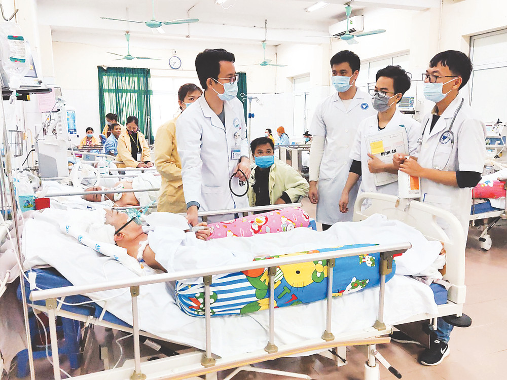 Bệnh nhân đột quỵ nhập viện có xu hướng tăng trong thời gian gần đây. Ảnh | Bệnh viện đa khoa Hòa Bình