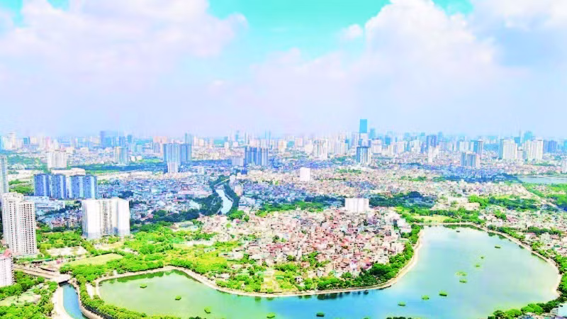 Việc sắp xếp đơn vị hành chính cấp xã sẽ giúp cho Hà Nội phát triển hiệu quả hơn. (Ảnh QUANG THÁI)