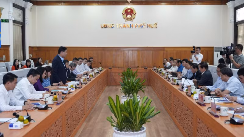 Tập đoàn FPT bày tỏ sự ấn tượng với chiến lược phát triển của Huế trong lĩnh vực khoa học công nghệ và đổi mới sáng tạo.