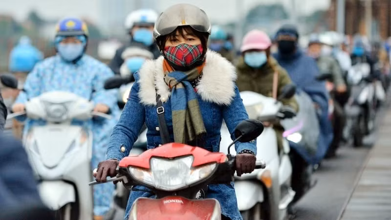 Khu vực Hà Nội có mưa nhỏ vài nơi, trời rét. (Ảnh minh họa)