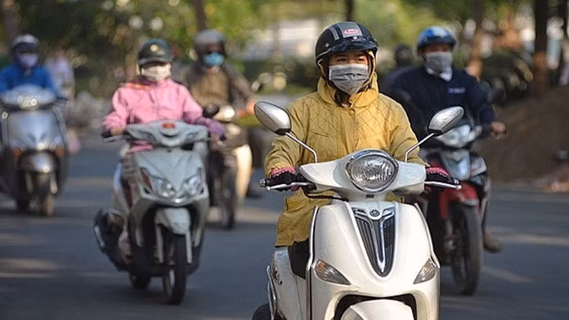 Khu vực Hà Nội sáng và đêm có mưa phùn và sương mù, chiều hửng nắng, trời rét. (Ảnh minh họa)