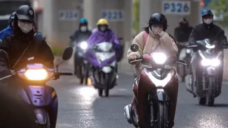 Khu vực Hà Nội từ đêm 15/3 trời chuyển rét. (Ảnh minh họa)