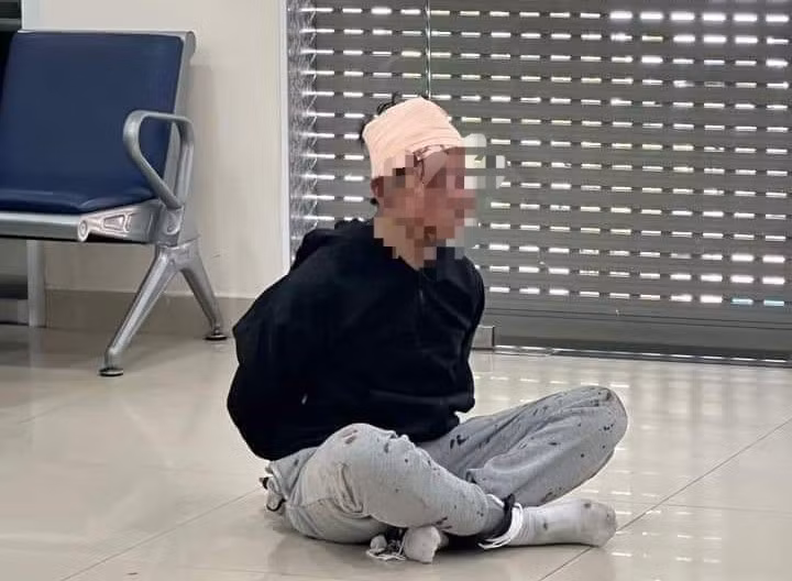 Đối tượng Nguyễn Tấn Phát bị bắt giữ.