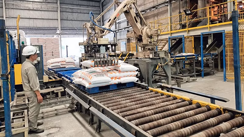 Sản xuất phân bón DAP tại Công ty cổ phần DAP số 2 - Vinachem.