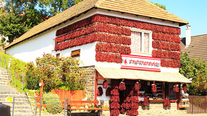 Một cửa hàng chuyên về ớt ở Hungary. Ảnh: SHUTTER STOCK