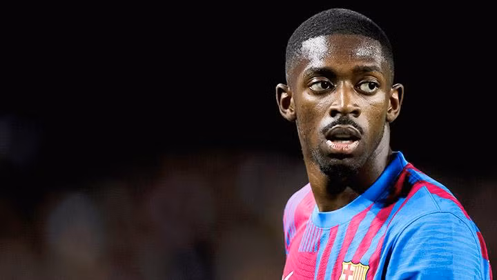 Dembele tập cùng Barca