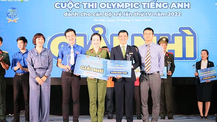 Cuộc thi Olympic tiếng Anh cán bộ trẻ toàn quốc