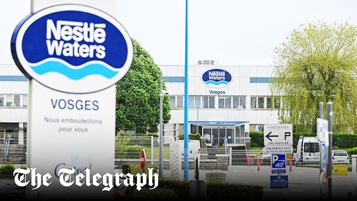 Trụ sở Nestle Waters tại Pháp. Ảnh: TELEGRAPH