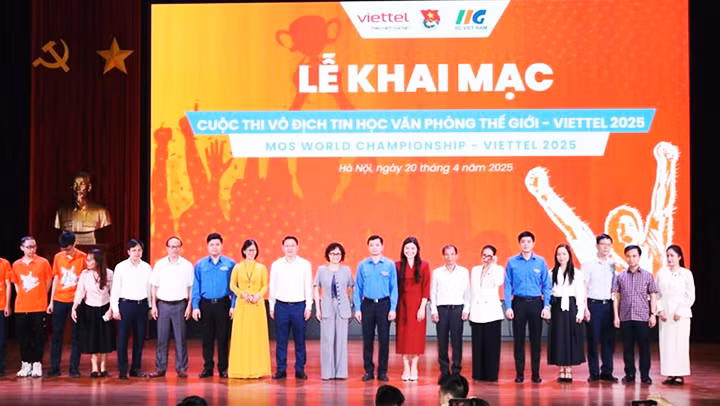 Cuộc thi Vô địch Tin học văn phòng thế giới - MOS Viettel 2025