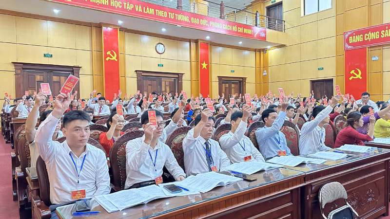 Biểu quyết tại đại hội. Biểu quyết tại đại hội.