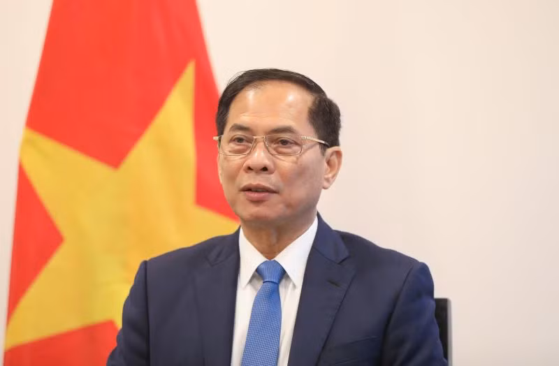 Phó Thủ tướng, Bộ trưởng Ngoại giao Bùi Thanh Sơn.