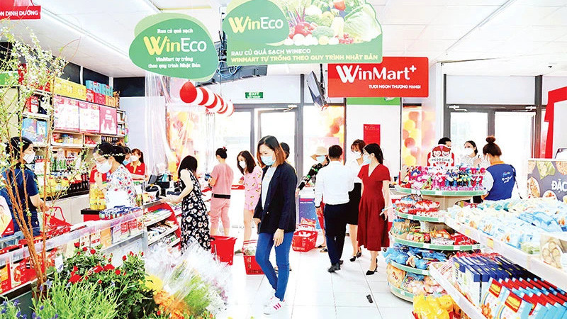 Hệ thống bán lẻ Winmart. (Ảnh: Ánh Dương)