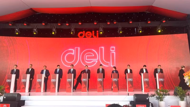 Lễ khởi công nhà sản xuất và cung cấp sản phẩm văn phòng phẩm và nội thất