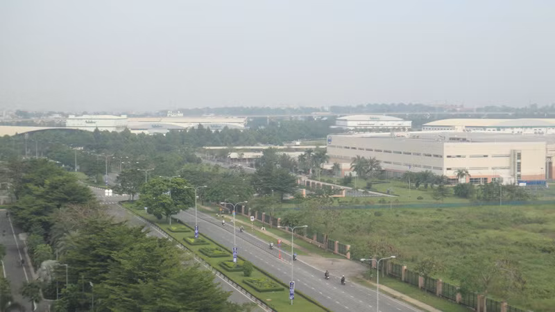 Một góc Khu Công nghệ cao Thành phố Hồ Chí Minh.