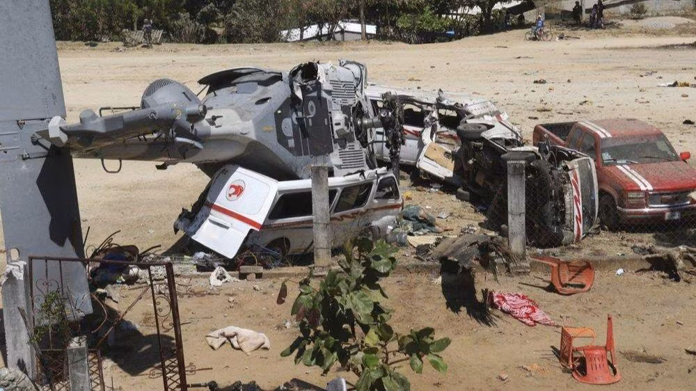 Rơi trực thăng quân sự tại Mexico, 14 người thiệt mạng