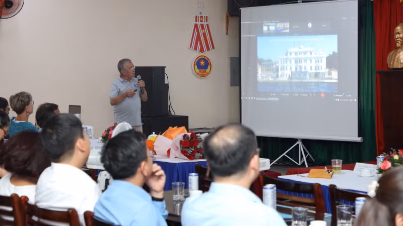 Nhà khoa học báo cáo sơ bộ kết quả chuyến khảo sát