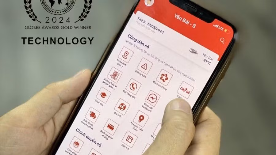 Ứng dụng công dân số hỗ trợ người dân về dịch vụ công.