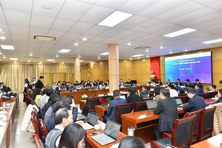 Hội thảo có sự tham gia của nhiều nhà khoa học 