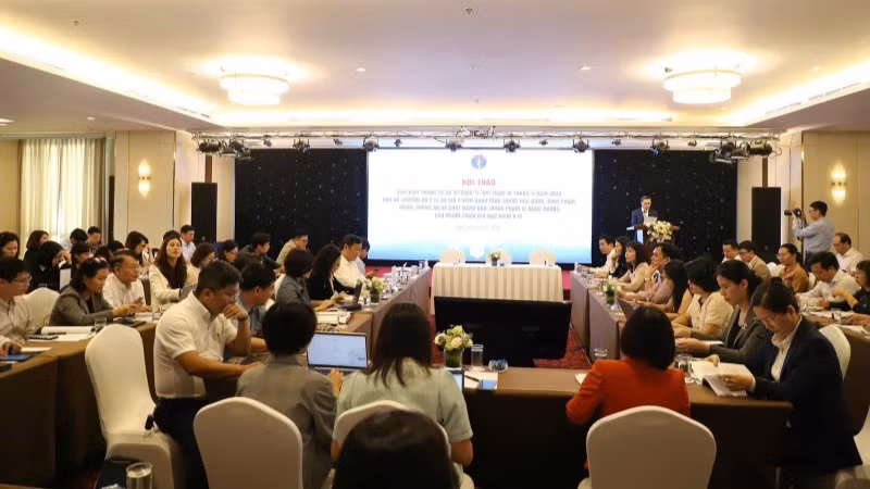 Quang cảnh hội thảo.