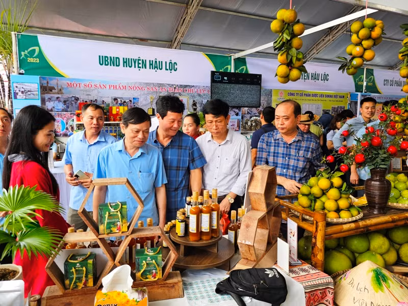 Hội Nông dân tỉnh Thanh Hóa đồng hành cùng nông dân sản xuất, tiêu thụ nông sản an toàn.
