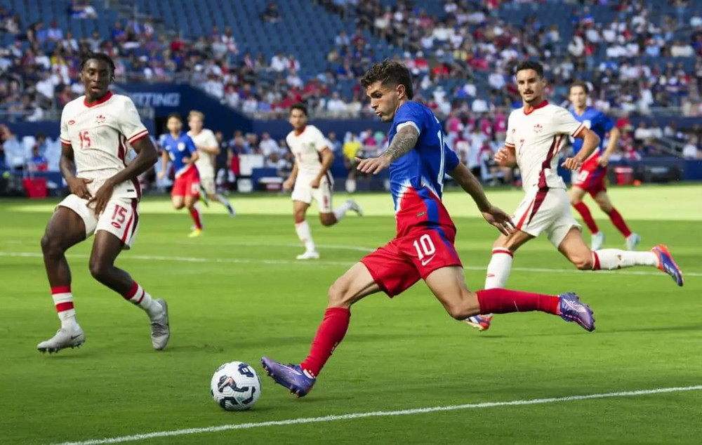 Đội tuyển Mỹ của Pulisic vẫn được đánh giá cao hơn đối thủ. (Ảnh: Getty)