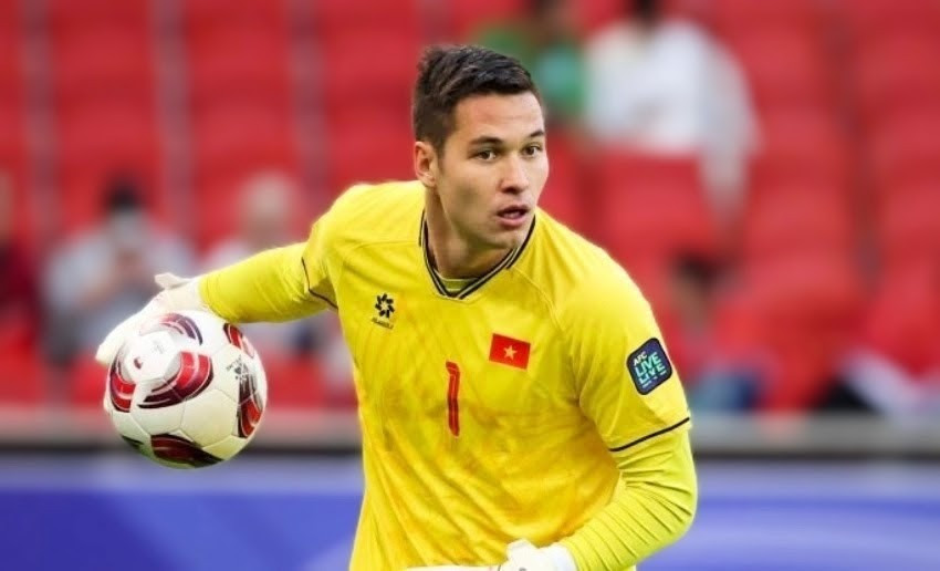Thủ môn Nguyễn Filip. (Ảnh: VFF)