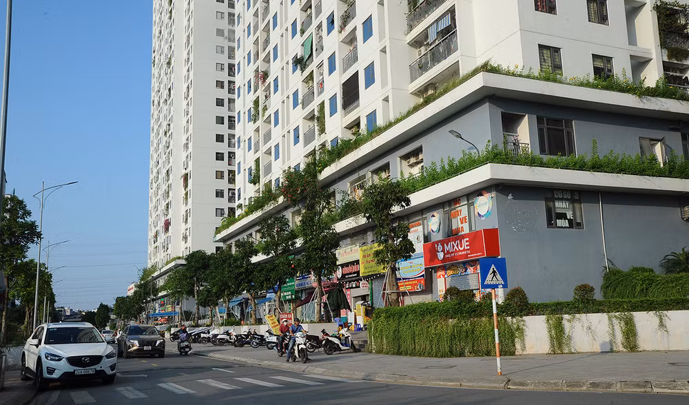 Khu nhà ở xã hội Ecohome 2 (Bắc Từ Liêm, Hà Nội). Ảnh: SONG ANH