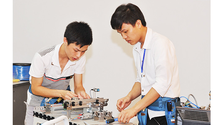 Giá trị gia tăng về đầu tư mới và mở rộng vốn của doanh nghiệp FDI thuộc lĩnh vực công nghệ có sự cải thiện. Ảnh: HẢI NAM