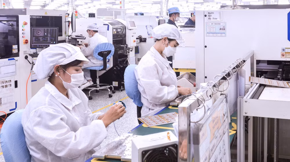 Việc thu hút FDI tập trung vào lĩnh vực công nghệ tạo cơ hội cho Việt Nam phát triển nguồn lao động chất lượng cao. Ảnh: Lê Danh Lam