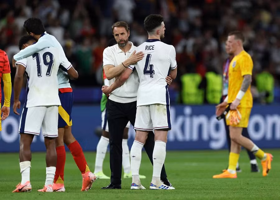 Southgate thất bại trong hai trận chung kết Euro dù sở hữu nhiều ngôi sao đắt giá. (Ảnh: Getty)