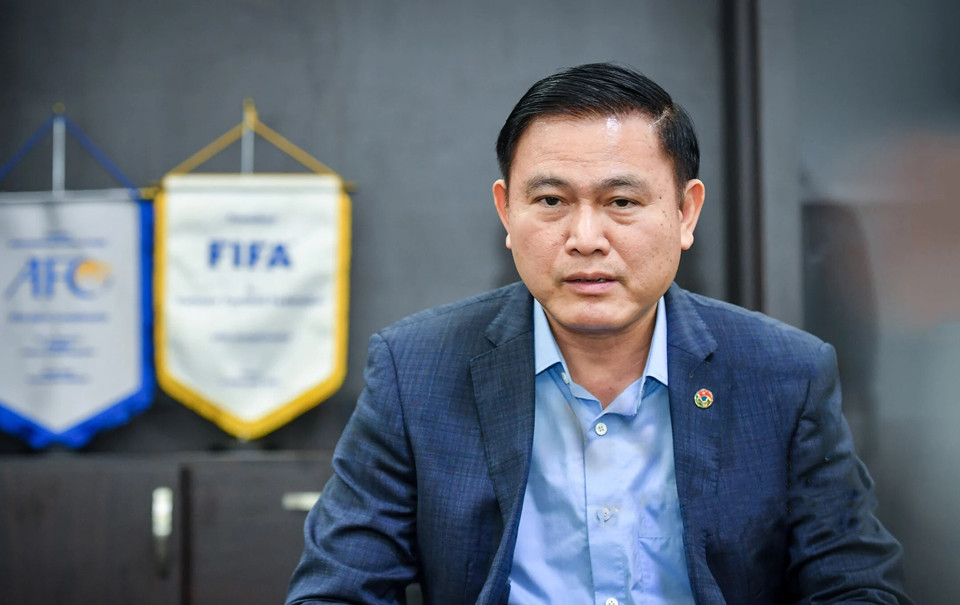 Ông Trần Anh Tú, Phó Chủ tịch Liên đoàn Bóng đá Việt Nam (VFF).