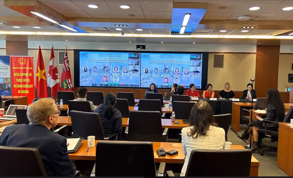 Quang cảnh buổi đối thoại. (Ảnh: TTXVN)