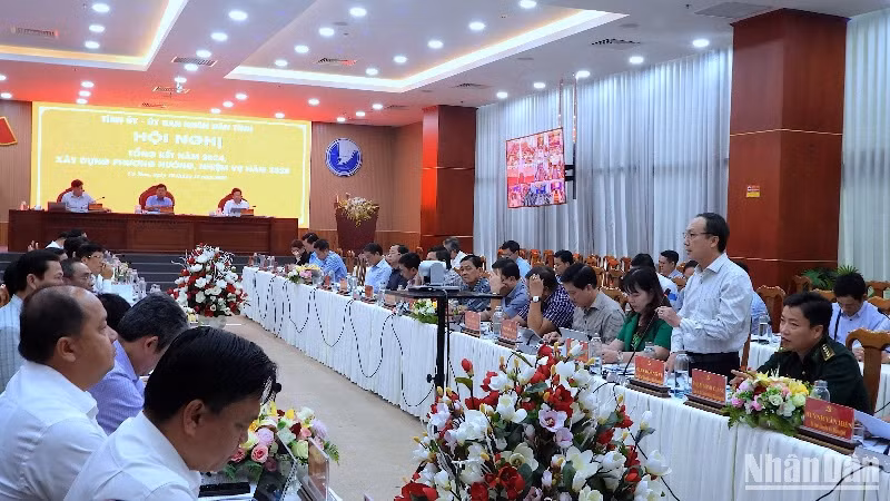 Tỉnh ủy, Ủy ban nhân dân tỉnh Cà Mau triển khai phương hướng, nhiệm vụ năm 2025.