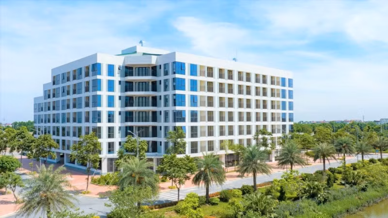 Nhà ở xã hội dành cho công nhân khu công nghiệp Đồng Văn IV, tỉnh Hà Nam. (Ảnh: BQL)