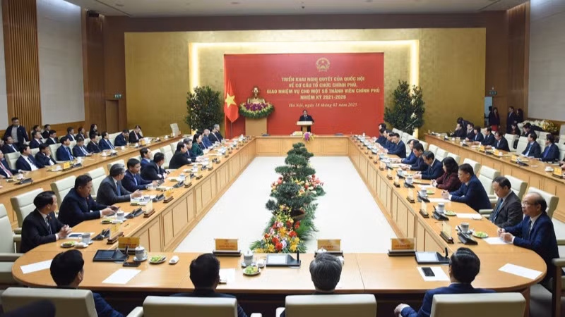 Quang cảnh hội nghị. (Ảnh: TRẦN HẢI)