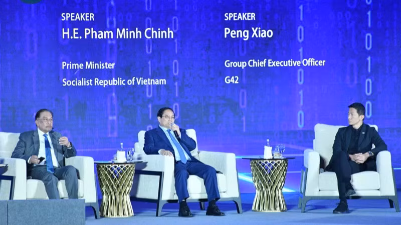 Thủ tướng Chính phủ Phạm Minh Chính phát biểu ý kiến tại Phiên thảo luận. (Ảnh: THANH GIANG)