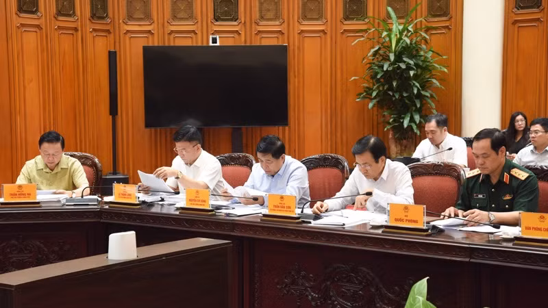 Các đại biểu tham dự cuộc họp. (Ảnh: TRẦN HẢI)